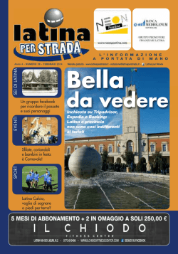 Sfoglia la rivista - Latina Per Strada