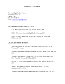 CV 2014 (pdf, it, 113 KB, 11/28/14)