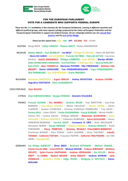 AUSTRIA Bengt BEIER | Ulrike LUNACEK | Thomas WAITZ | Stefan