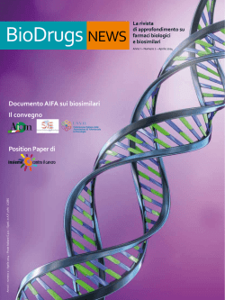 Aprile 2014 - Biosimilari
