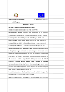 UNIONE EUROPEA - Comune di Bologna