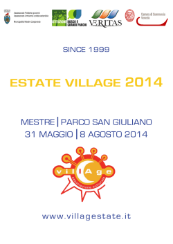 ESTATE VILLAGE 2014 - Marghera Estate Village
