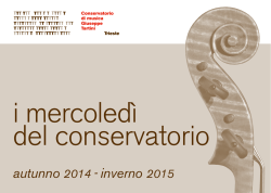 LIBRETTO corretto finale - Conservatorio di musica Giuseppe