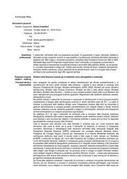 Saverio Gazzelloni Indirizzo(i) Via delle Vestali, 22 &ndash; 00181 Ro