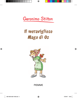 Il meraviglioso Mago di Oz