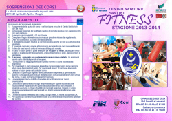 (fitness [modalit&agrave; compatibilit&agrave;]) - Verona