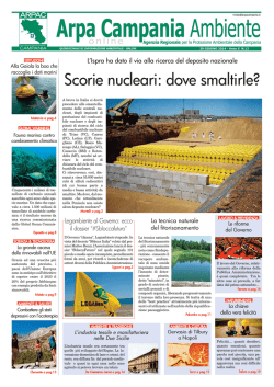 Magazine Arpa Campania Ambiente n. 12 del 30 giugno 2014