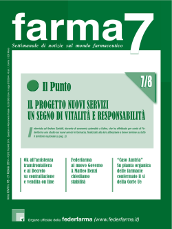 Il Punto - Federfarma Molise