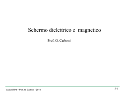 Schermo dielettrico e magnetico