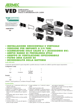 Scheda Tecnica - Fontana Frigoriferi