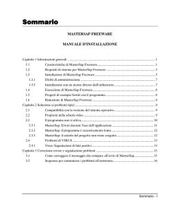 Manuale di installazione Freeware