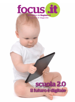scuola 2.0 - Istituto di Informatica e Telematica