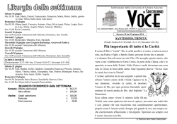 N° 23 del 15 giugno 2014 - parrocchia di Saccolongo