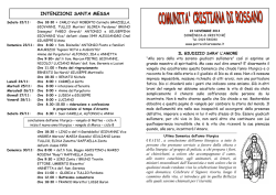 clicca qui - Parrocchia di Rossano Veneto