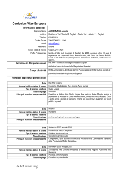 CV Avino EUx - Provincia del Medio Campidano