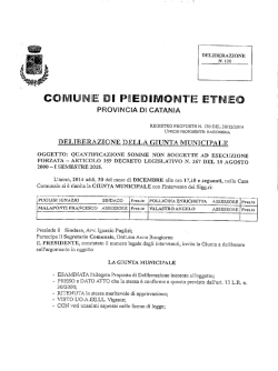 quantificazione somme non soggette ad esecuzione forzata