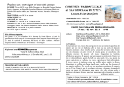 Preghiamo per i nostri defunti nel segno della