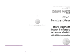 Corso di Formazione a distanza - Ordine degli Architetti di PISA