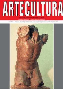 Mensile Manifestazioni Artistiche e Culturali