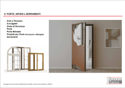 6. PORTE, INFISSI e SERRAMENTI