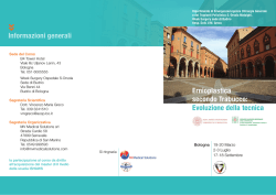 Programma - Policlinico S.Orsola