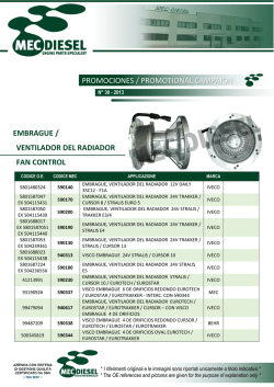 embrague / ventilador del radiador fan control