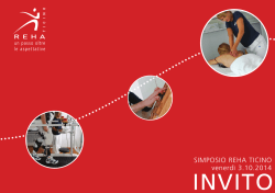 Simposio REHA TICINO - CLINICA HILDEBRAND CENTRO DI