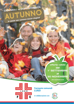 scarica qui il libretto - farmacie Comunali Lugo