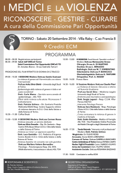 clicca qui - Ordine dei Medici Chirurgi e Odontoiatri della Provincia