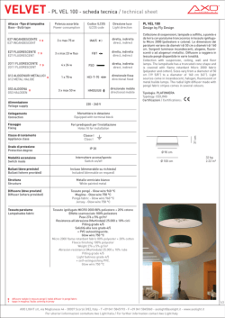 Soffitto 2 - Scheda tecnica