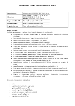 Scheda del laboratorio di Patologia vegetale II piano (pdf)