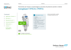 Ceraphant T PTC31 / PTP31 - E-direct