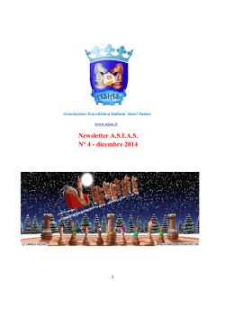 Newsletter A.S.I.A.S. N&deg; 4