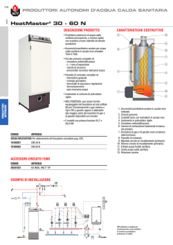 Scheda Prodotto - HM 30-60 N