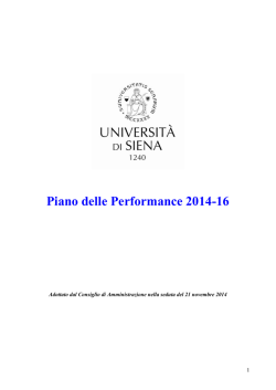 Corpo Testo - Universit&agrave; degli Studi di Siena