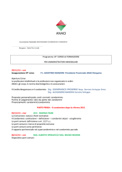 19 corso - ANACI Bergamo