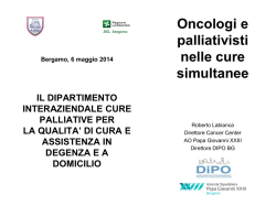 Roberto_LABIANCA 6 maggio - Associazione Cure Palliative