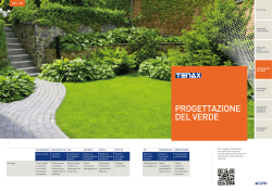 PROGETTAZIONE DEL VERDE