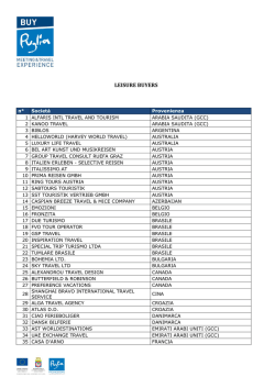 liste buyer - Regione Puglia
