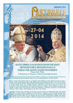 Maggio 2014 (PDF) - Arcidiocesi di Palermo