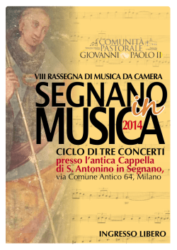 Clicca qui per scaricare il programma della Rassegna 2014