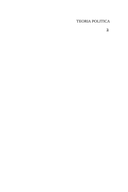 TEORIA POLITICA - Aracne editrice