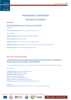 + Scarica il programma in PDF