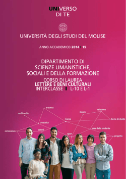 Guido - Universit&agrave; degli Studi del Molise