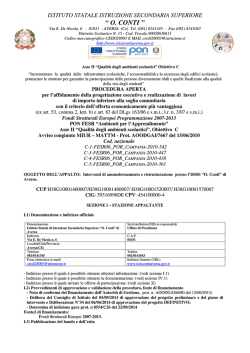 Bando - Provincia di Caserta