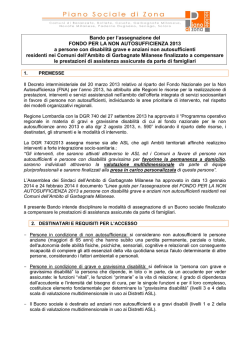 Bando - Qui Bollate