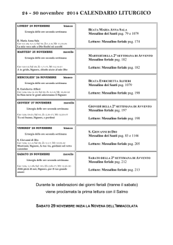 23-30 novembre ambro - oratoriocasatenovo.com