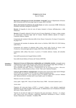 Salvatore Torre - Scienze della Formazione