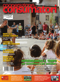 scarica la rivista - Famiglia Cooperativa