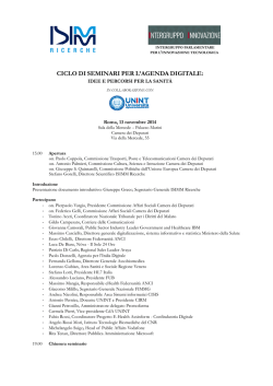 Scarica il programma